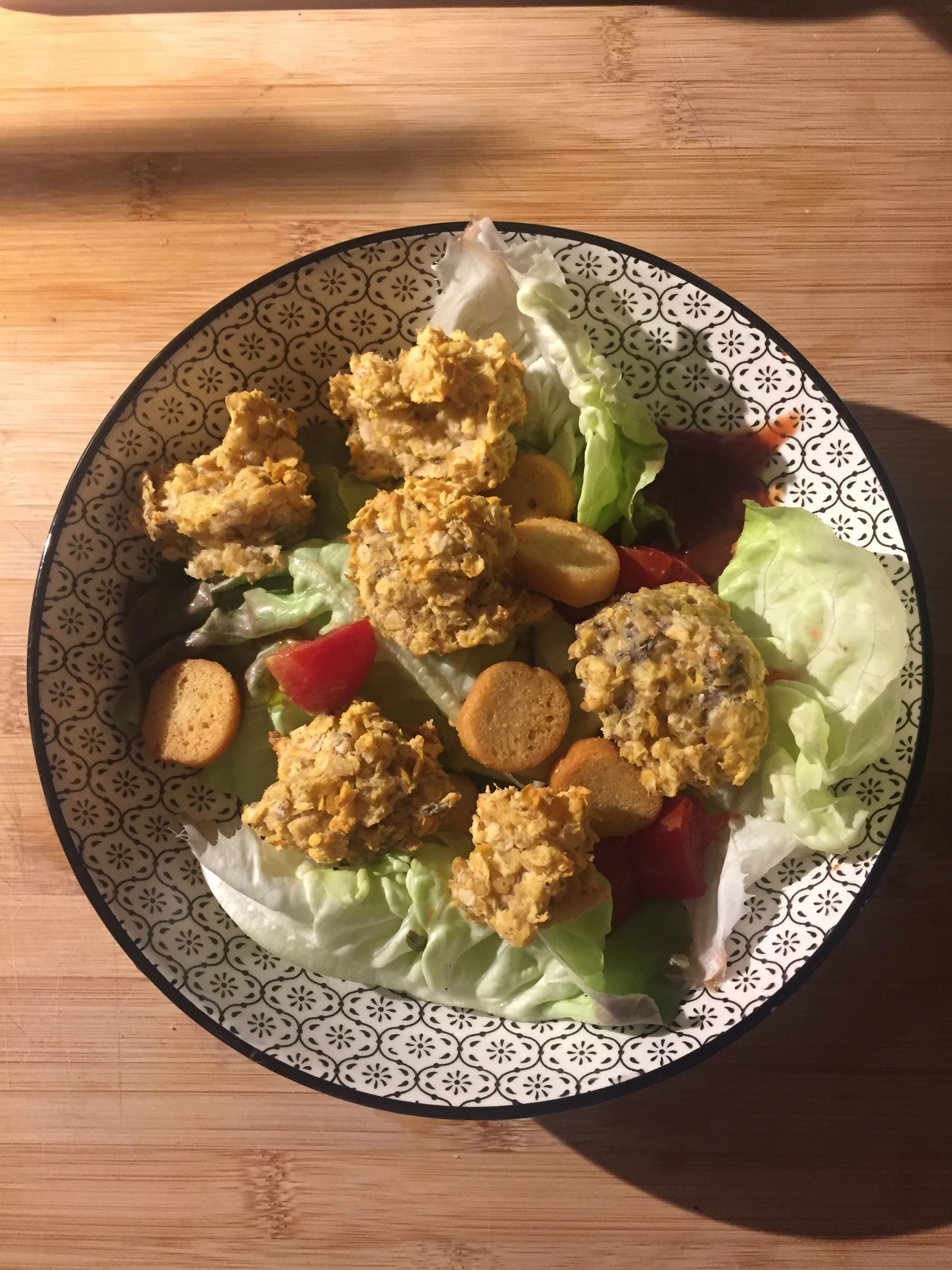 Falafels de lentilles corail