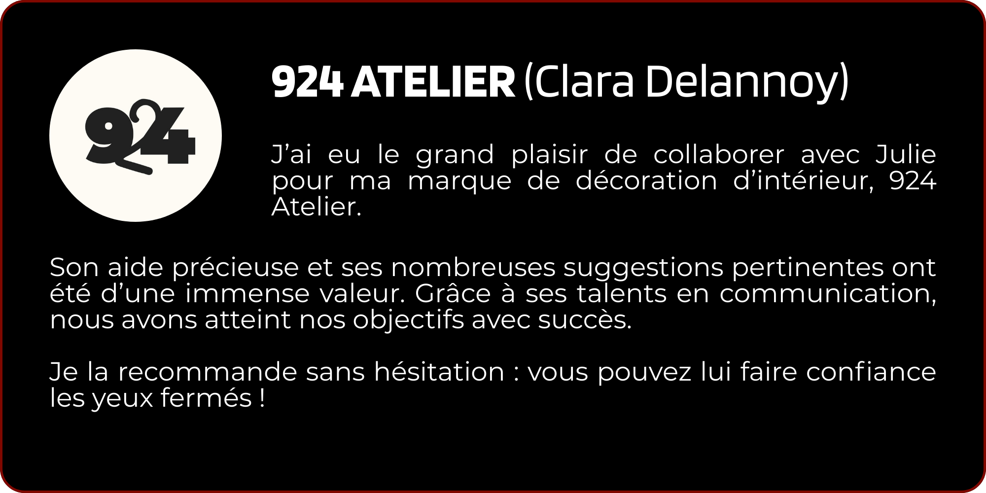Avis 924 atelier Avis 924 atelier